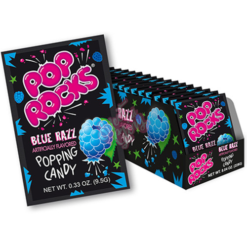 Pop Rocks Blue Razz 9g - 24ct