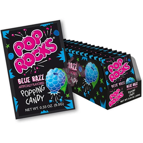 Pop Rocks Blue Razz 9g - 24ct