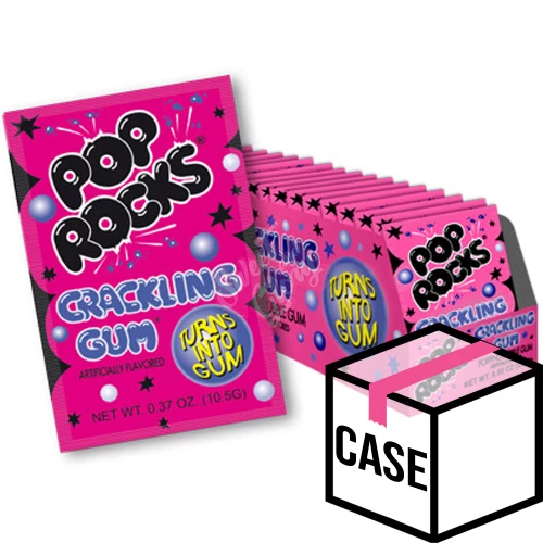 Pop Rocks Bubblegum 9g - Case