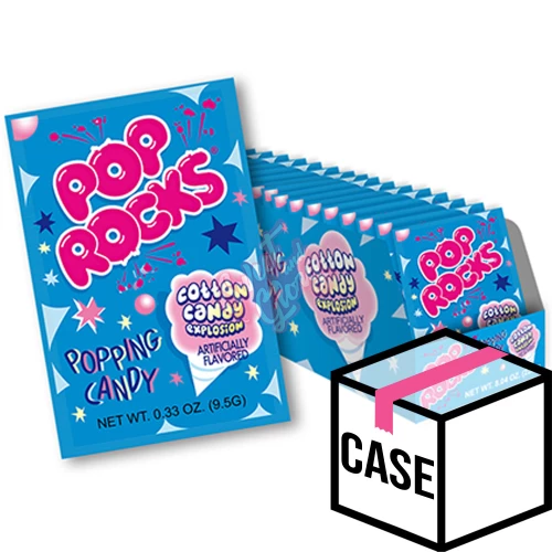 Pop Rocks Cotton Candy 9g - Case