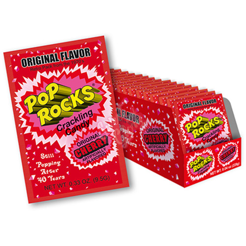 Pop Rocks Cherry 9g - 24ct