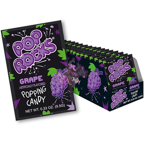 Pop Rocks Grape 9g - 24ct
