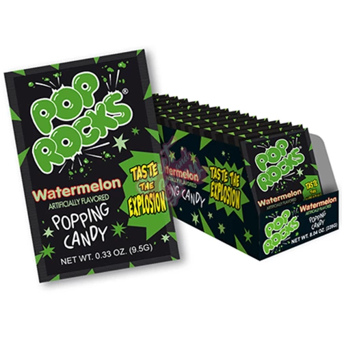 Pop Rocks Watermelon 9g - 24ct