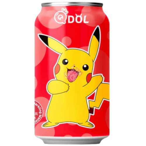Qdol Pokemon Strawberry Sparkling Water 330ml - Case