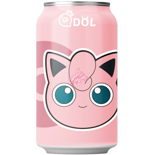 Qdol Pokemon Peach Sparkling Water 330ml - Case