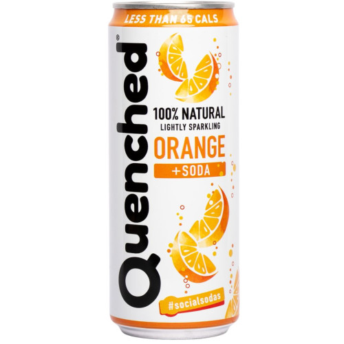 Quenched Orange & Soda 330ml - 24ct