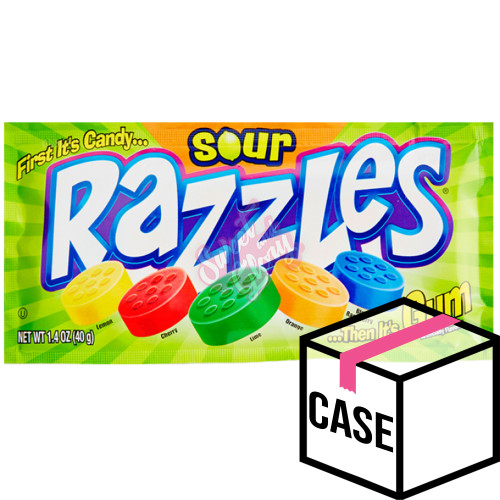 Razzles Sour 39g - Case