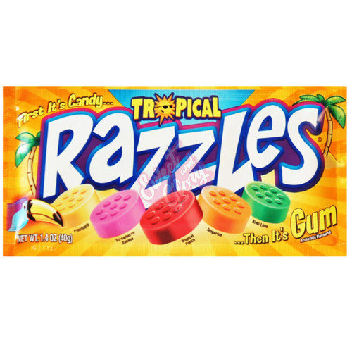 Razzles Tropical 39g - 24ct