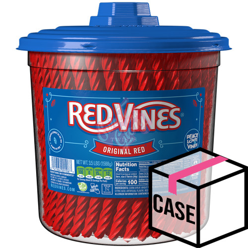 Redvines Twist Original Red Jar 1590g - Case