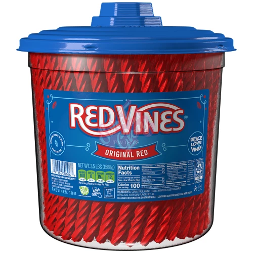 Redvines Twist Original Red Jar 1590g - 1ct