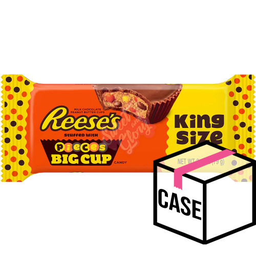 Reese's Peanut Butter Big Cup with Pieces King Size 79g - Case