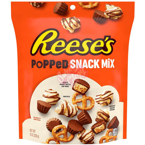 Reese's Popped Snack Mix 226g - 6ct