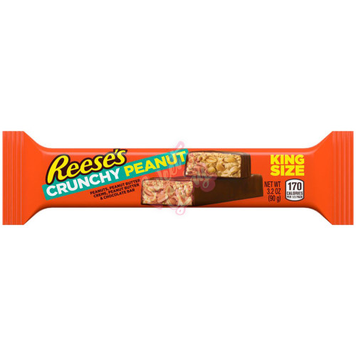 Reese's Crunchy Peanut King Size 91g - 18ct