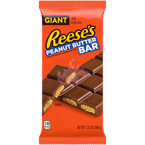 Reese's Peanut Butter Bar Giant Bar 209g - 12ct