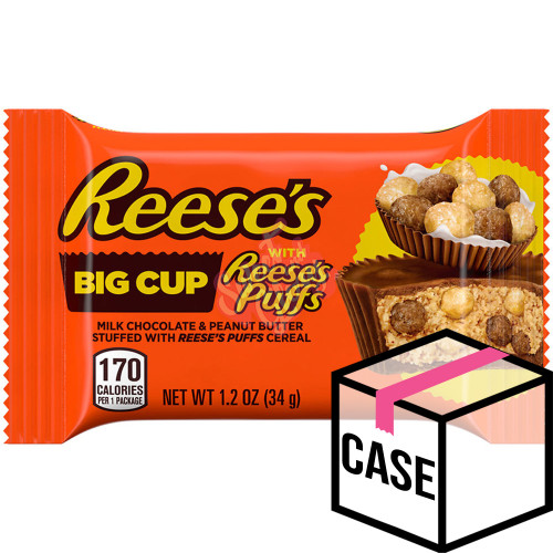 Reese's Big Cup with Reese's Puffs 34g - Case