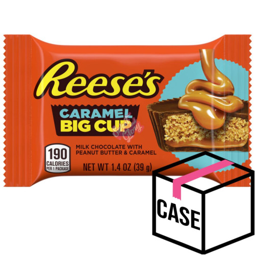 Reese's Peanut Butter Big Cup with Caramel 39g - Case