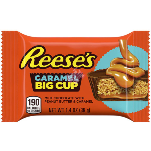 Reese's Peanut Butter Big Cup with Caramel 39g - 16ct