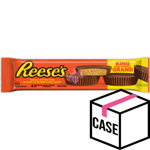 Reese's Peanut Butter Cup King Size 62g (CAN) - Case
