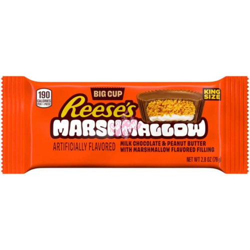 Reese's Big Cup Marshmallow King Size 79g - 16ct