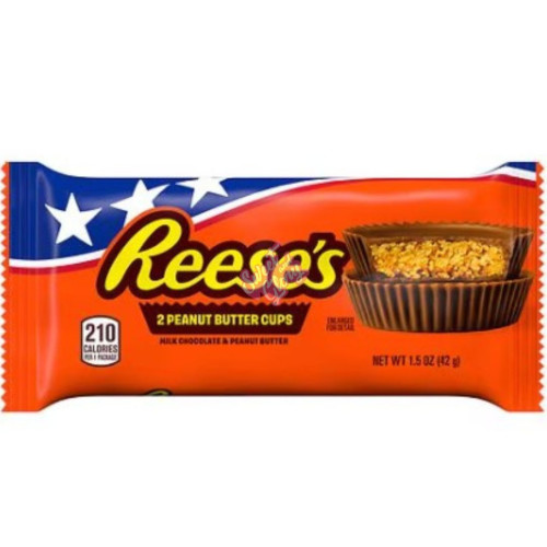 Reese's Peanut Butter Cups Red White & Blue 42g - 36ct