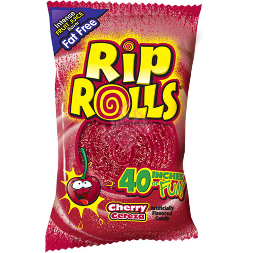 Rip Rolls Cherry 39g - 24ct