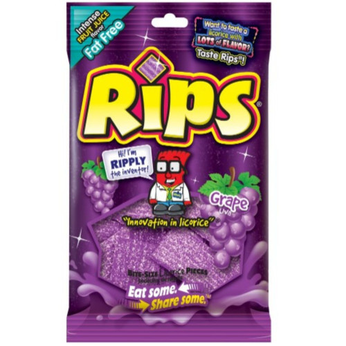 Rips Grape 113g - 12ct