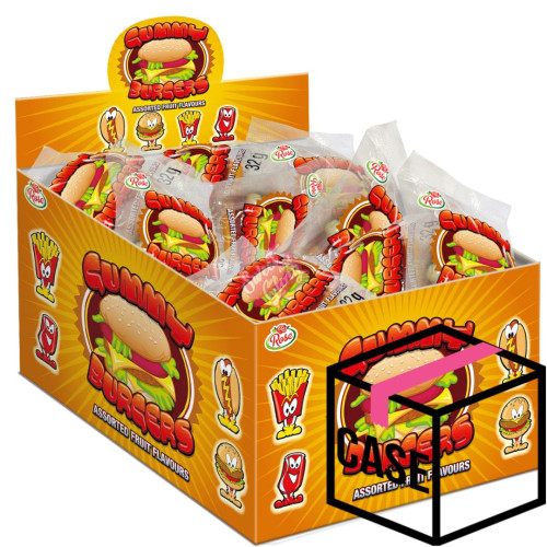 Gummy Burger 32g - Case