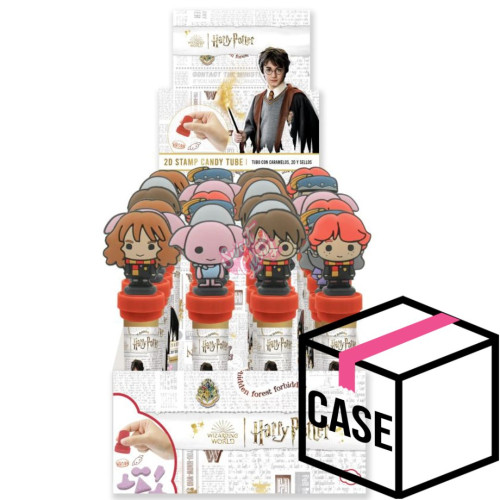 Harry Potter Stamp Candy Tube 8g - Case
