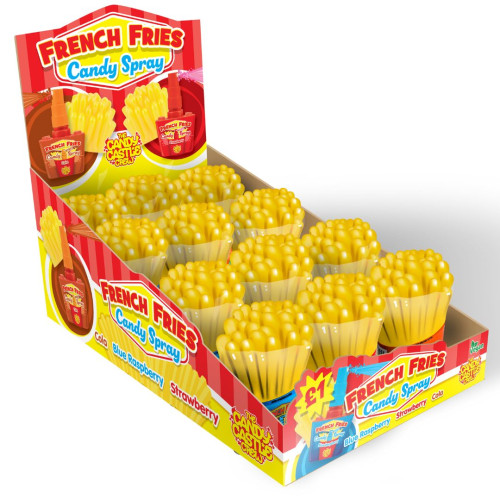 French Fries Candy Spray 20ml - 12ct
