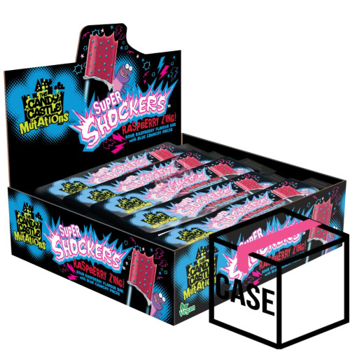 Super Shockers Raspberry Zing 22g - Case