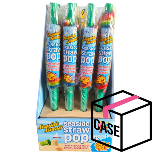 Seaside Straw Pop 42g - Case