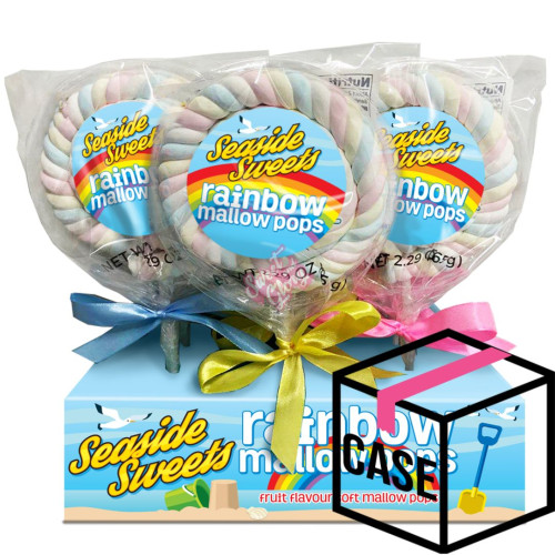 Seaside Rainbow Mallow Pop 40g - Case