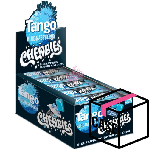Tango Blue Raspberry Chewbies 30g - Case