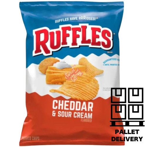 Ruffles Cheddar & Sour Cream 42.5g - 64ct