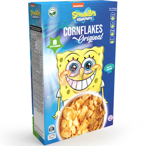 Sweet & Glory - Nickelodeon SpongeBob Cornflakes 375g - Case