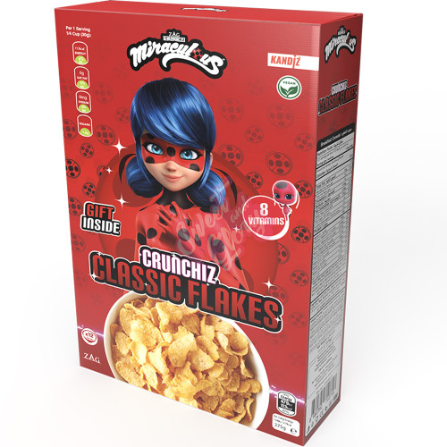 Miraculous Cornflakes 375g - 12ct
