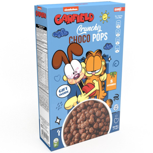 Nickelodeon Garfield Choco Pops 375g - 12ct