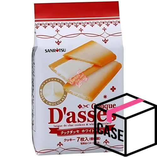 Sanritsu Couque D'asses White Chocolate (Japan) 54g - Case