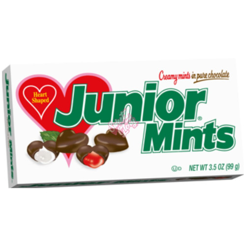 Junior MInts Valentines Hearts Box 99g - 12ct