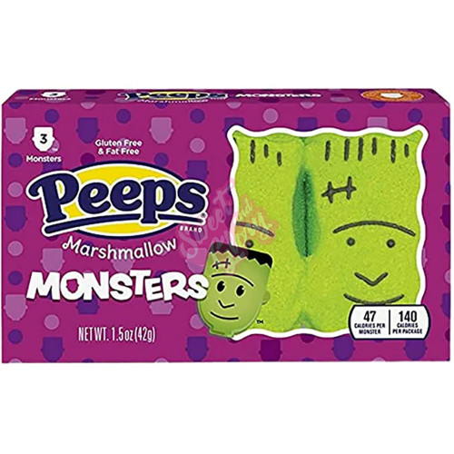 Peeps Marshmallow Monsters 43g - 24ct