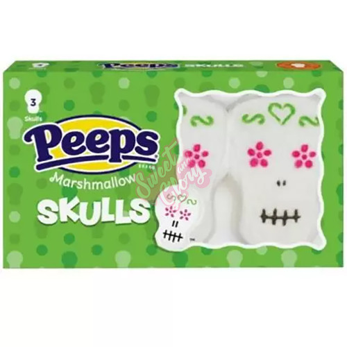 Peeps Marshmallow Skulls 43g - 24ct