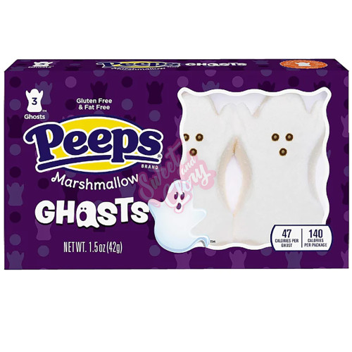 Peeps Marshmallow Ghosts 43g - 24ct