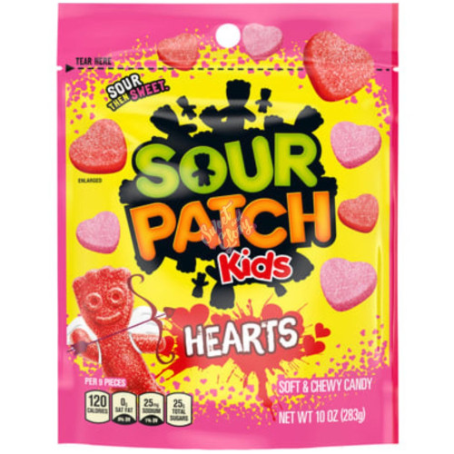 Sour Patch Kids Hearts 283g - 6ct
