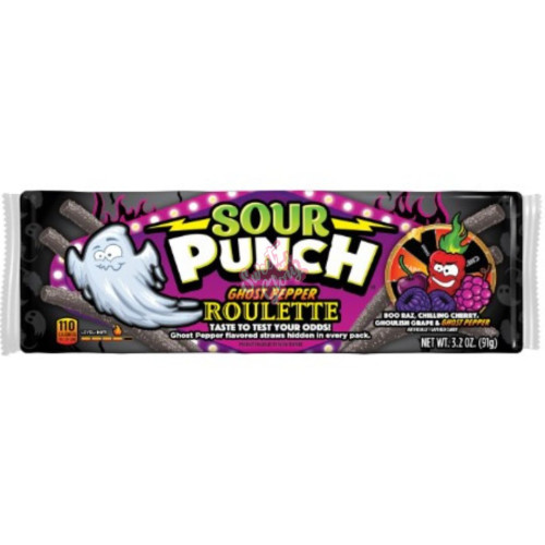 Sour Punch Ghost Pepper Roulette 91g - 24ct