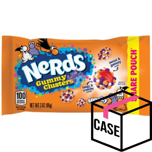 Nerds Gummy Clusters Spooky Share Pouch 85g - Case