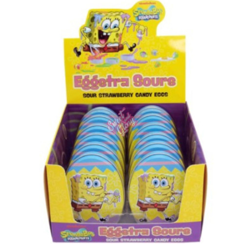 SpongeBob Eggstra Sours 34g - 12ct