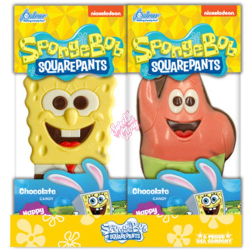Easter SpongeBob Chocolate Bar 71g - Case
