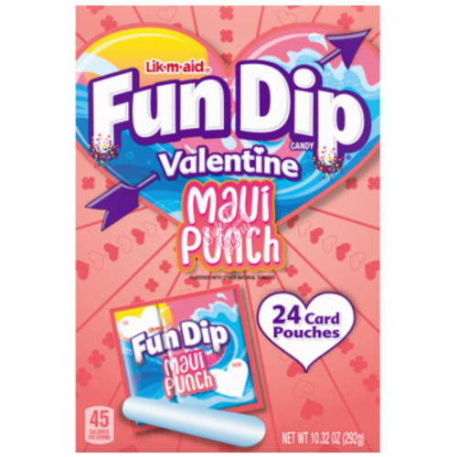 Fun Dip Valentines Maui Punch 283g - 12ct