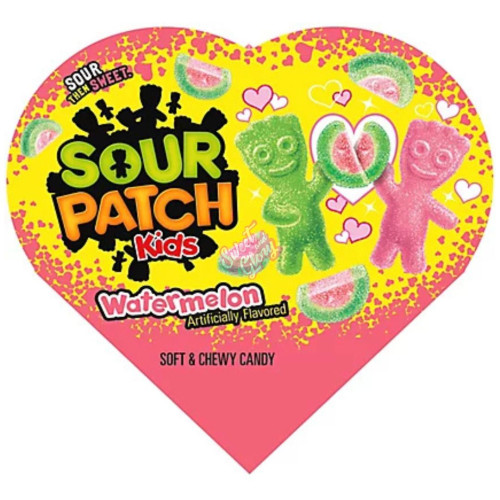 Sour Patch Kids Valentines Heart Box 226g - 6ct