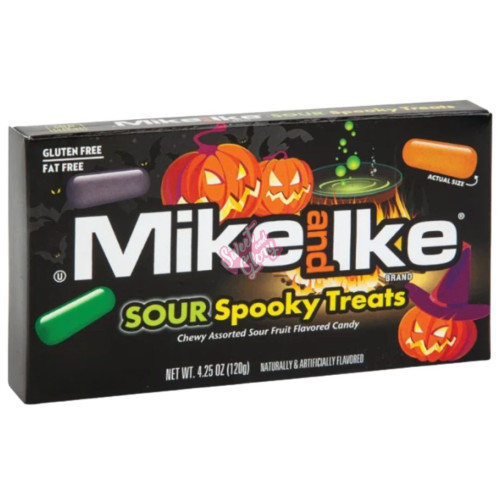 Mike and Ike Sour Spooky Treats 120g - 12ct
